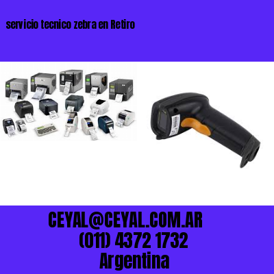 servicio tecnico zebra en Retiro