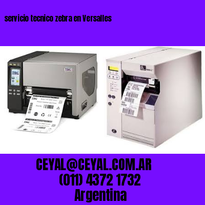 servicio tecnico zebra en Versalles