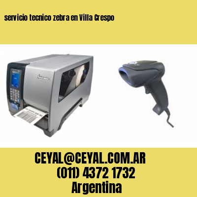 servicio tecnico zebra en Villa Crespo