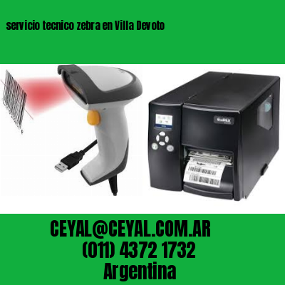 servicio tecnico zebra en Villa Devoto