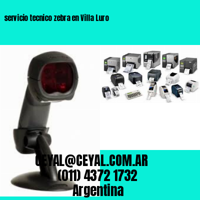servicio tecnico zebra en Villa Luro