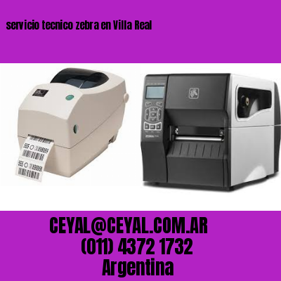 servicio tecnico zebra en Villa Real