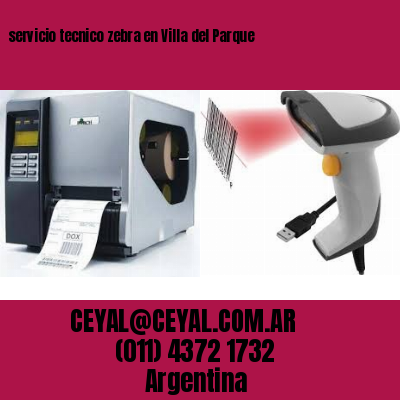 servicio tecnico zebra en Villa del Parque