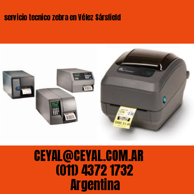 servicio tecnico zebra en Vélez Sársfield