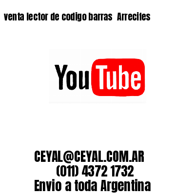 venta lector de codigo barras 	Arrecifes