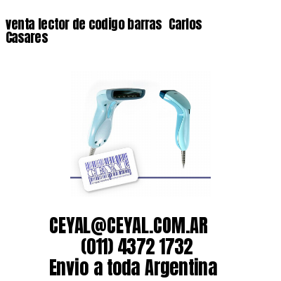 venta lector de codigo barras 	Carlos Casares