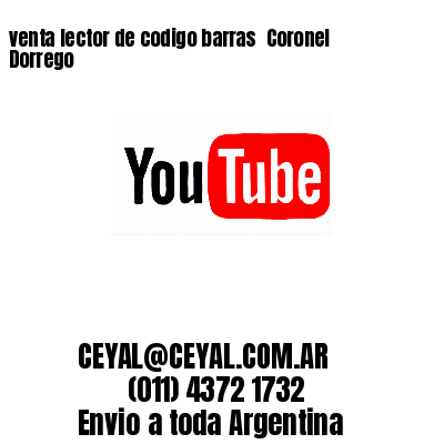 venta lector de codigo barras 	Coronel Dorrego