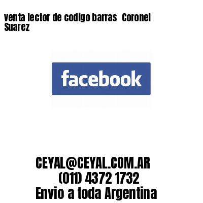 venta lector de codigo barras 	Coronel Suarez