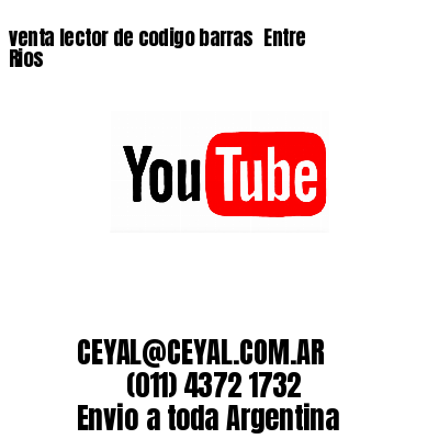 venta lector de codigo barras 	Entre Rios