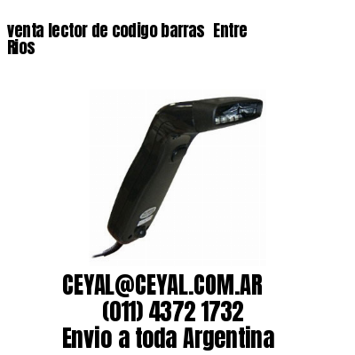 venta lector de codigo barras 	Entre Rios