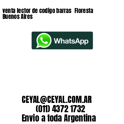 venta lector de codigo barras 	Floresta  Buenos Aires