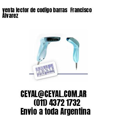 venta lector de codigo barras 	Francisco Álvarez