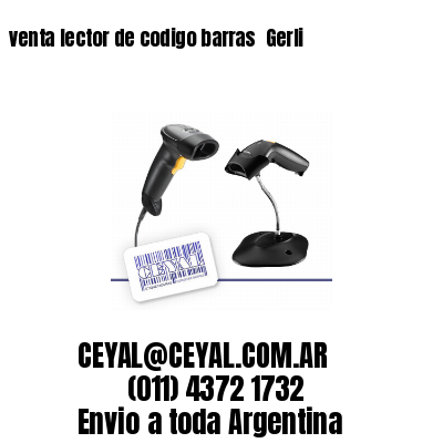 venta lector de codigo barras 	Gerli