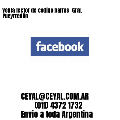 venta lector de codigo barras 	Gral. Pueyrredón