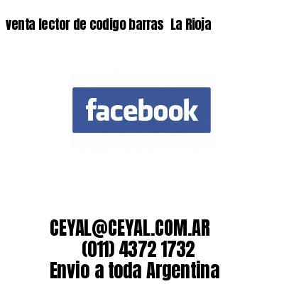 venta lector de codigo barras 	La Rioja