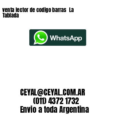 venta lector de codigo barras 	La Tablada