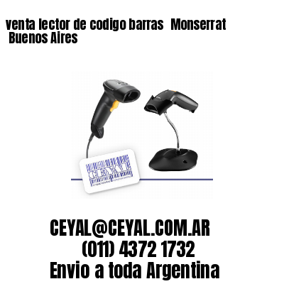venta lector de codigo barras 	Monserrat  Buenos Aires