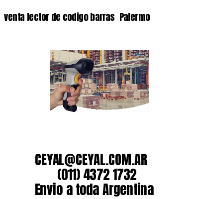 venta lector de codigo barras 	Palermo