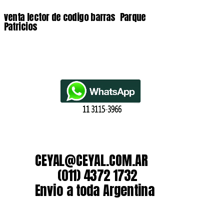 venta lector de codigo barras 	Parque Patricios