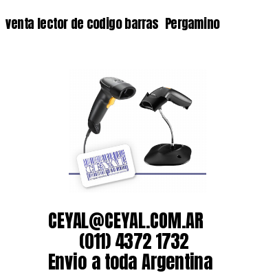 venta lector de codigo barras 	Pergamino