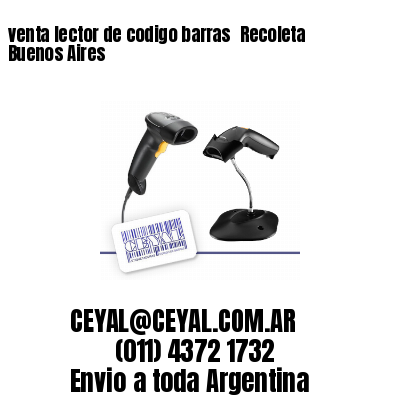 venta lector de codigo barras 	Recoleta  Buenos Aires