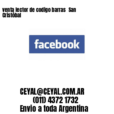 venta lector de codigo barras 	San Cristóbal