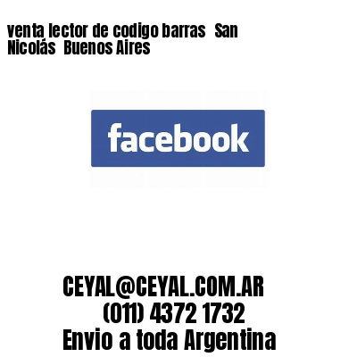 venta lector de codigo barras 	San Nicolás  Buenos Aires