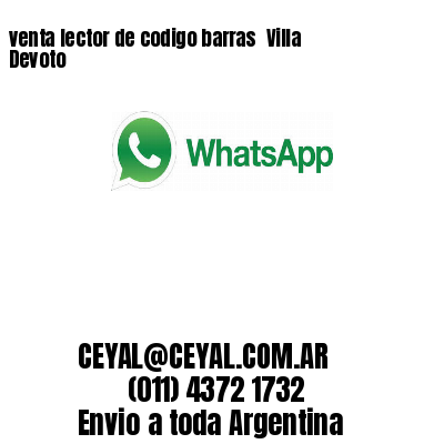 venta lector de codigo barras 	Villa Devoto