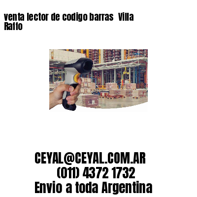venta lector de codigo barras 	Villa Raffo
