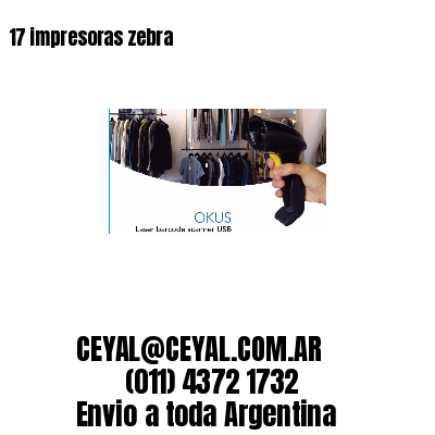 17 impresoras zebra