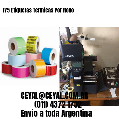 175 Etiquetas Termicas Por Rollo