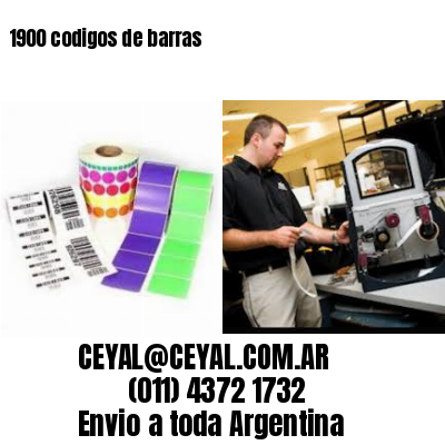 1900 codigos de barras