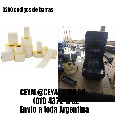 3200 codigos de barras
