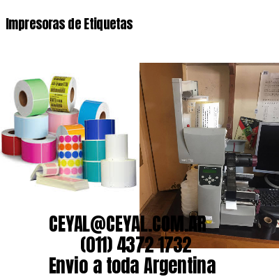 Impresoras de Etiquetas