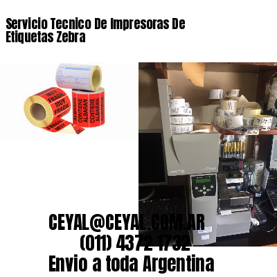 Servicio Tecnico De Impresoras De Etiquetas Zebra