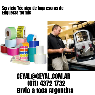 Servicio Técnico de Impresoras de Etiquetas termic