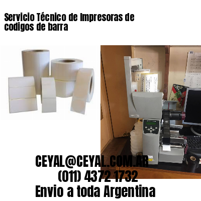 Servicio Técnico de Impresoras de codigos de barra