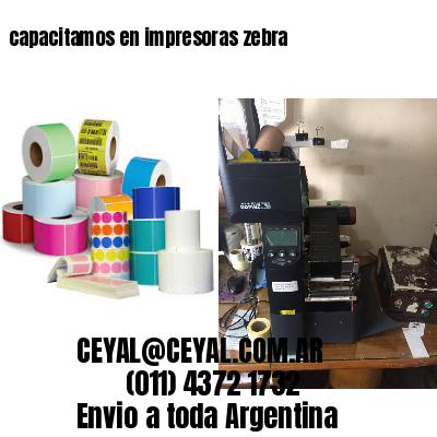 capacitamos en impresoras zebra