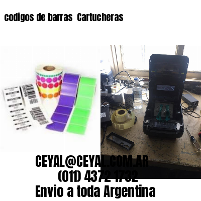 codigos de barras 	Cartucheras