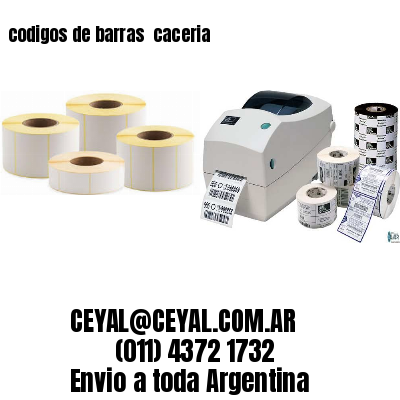 codigos de barras 	caceria