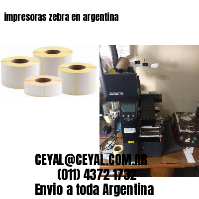 impresoras zebra en argentina