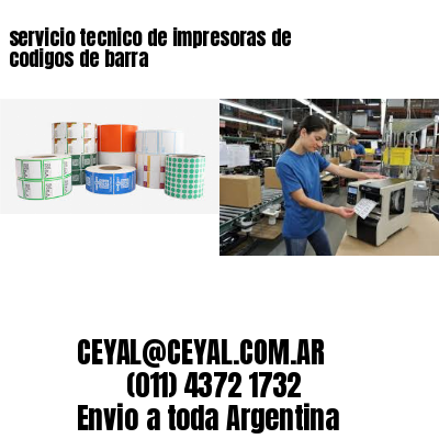 servicio tecnico de impresoras de codigos de barra