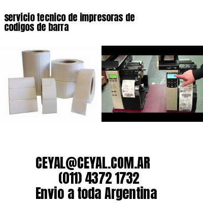 servicio tecnico de impresoras de codigos de barra