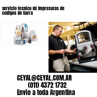 servicio tecnico de impresoras de codigos de barra