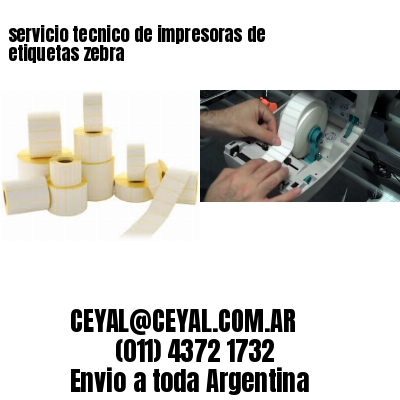 servicio tecnico de impresoras de etiquetas zebra