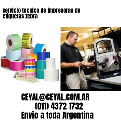 servicio tecnico de impresoras de etiquetas zebra
