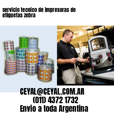 servicio tecnico de impresoras de etiquetas zebra