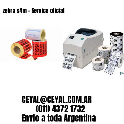 zebra s4m – Service oficial