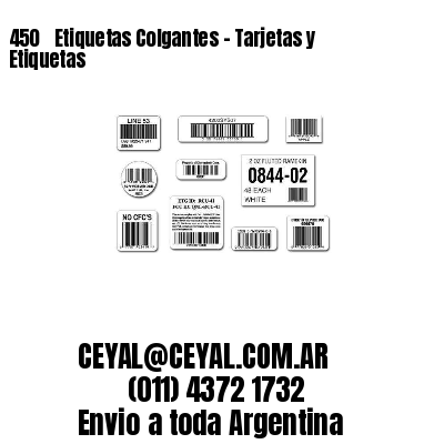 450 ‎ Etiquetas Colgantes – Tarjetas y Etiquetas