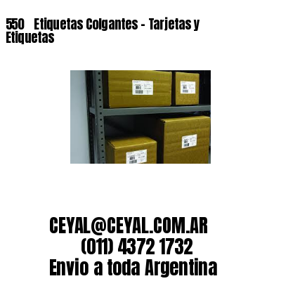 550 ‎ Etiquetas Colgantes – Tarjetas y Etiquetas